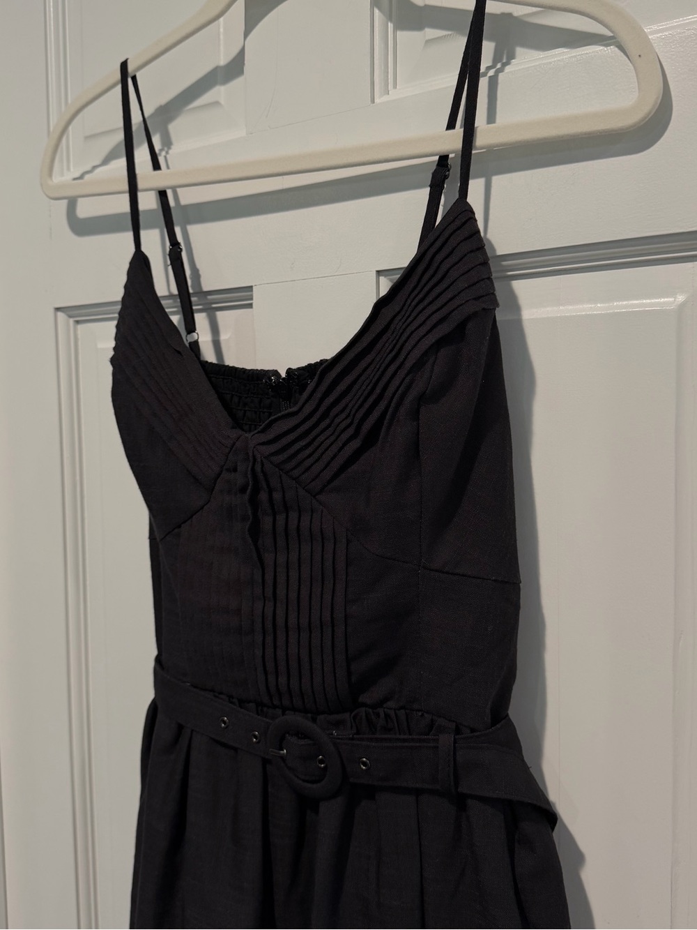 En Saison Black Ginger Olive Iris Midi Dress Medium - Picture 5 of 10